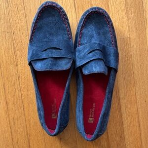 White Mountain Blue Loafers